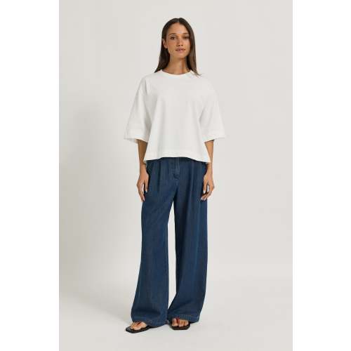 Oslo Wrap Side Tee - White (M)