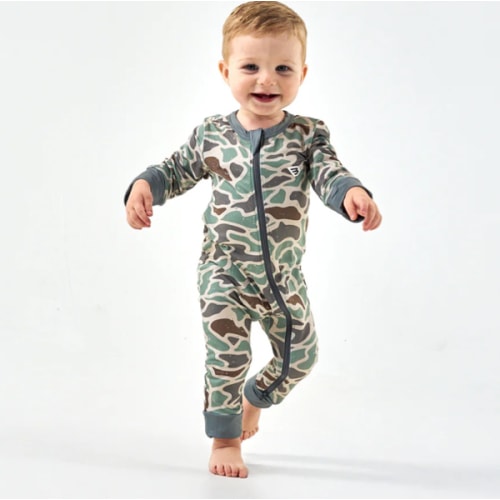 Baby Zip Up - Retro Duck Camo – BURLEBO
