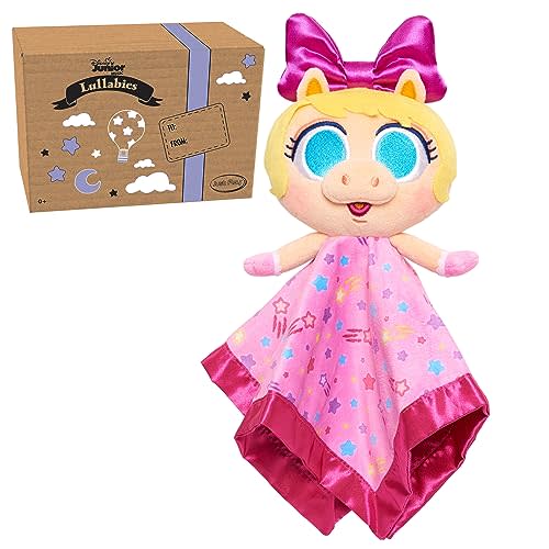 Disney Junior Music Lullabies Nursery Blankies, Piggy, Made With Super Soft Fabric, Kids Toys for Ages 0+, Amazon Exclusive by Just Play