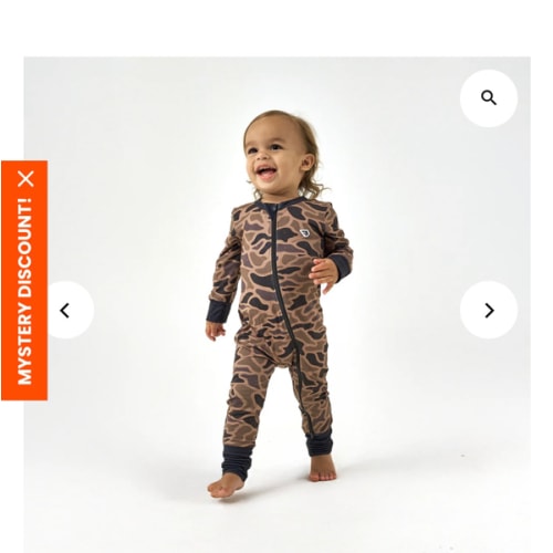 Baby Zip Up - Gauge Camo – BURLEBO