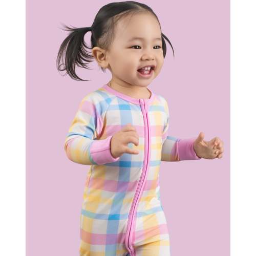 Olivia Zip Romper – Dreamy Bamboo
