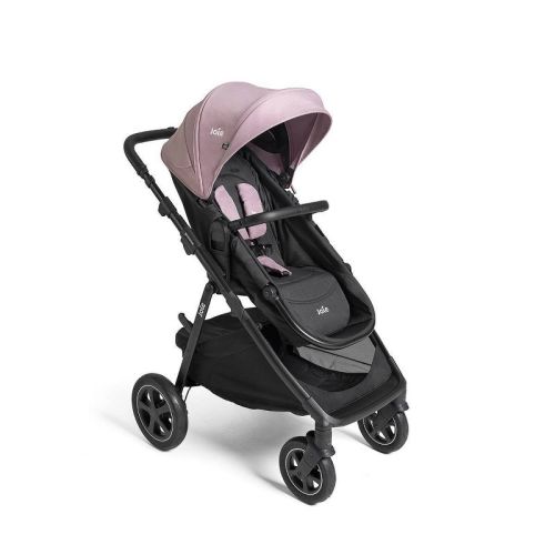 Joie Ginger DLX Full-Size Stroller - Blush: 50 lbs Weight Capacity, Car Seat Adapter