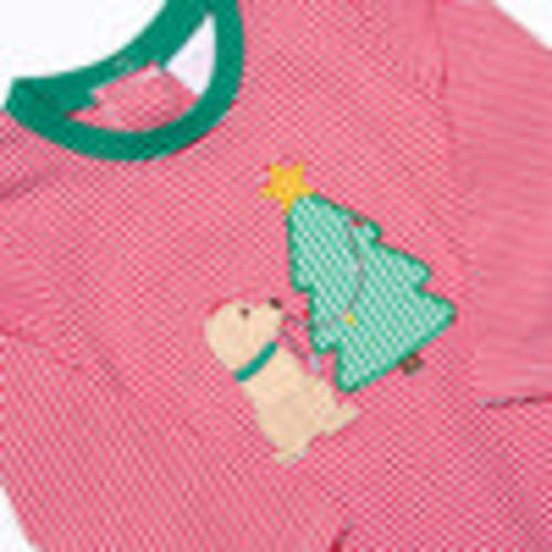 Holiday Helper Applique Romper, Red – Stitchy Fish