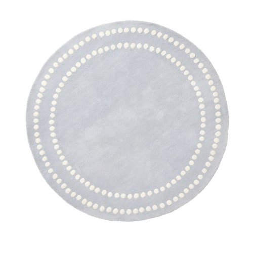 Pearl Dot Wool Rug
Select Color: Chambray Blue
Select Size: 5ft Round