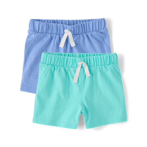 Baby Boys Shorts 2-Pack - Green