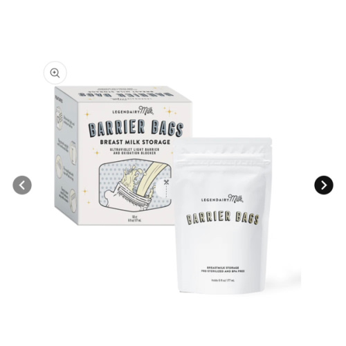 Barrier Bags for Breast Milk Storage | Legendairy Milk