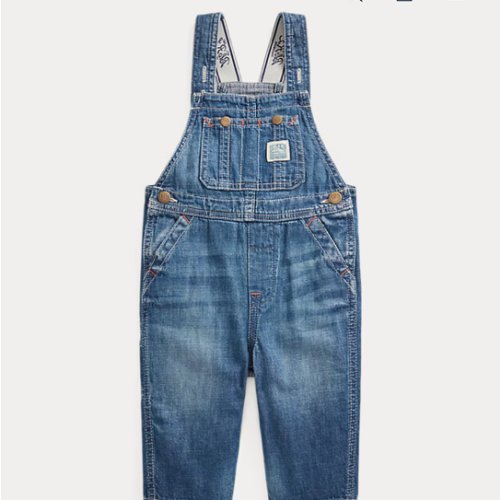 Cotton Denim Overall | Ralph Lauren