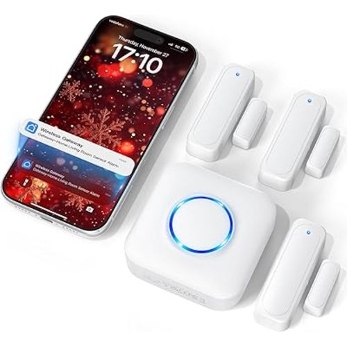 WiFi Door Sensor Chime, Smart Door Open Alert Window Sensor