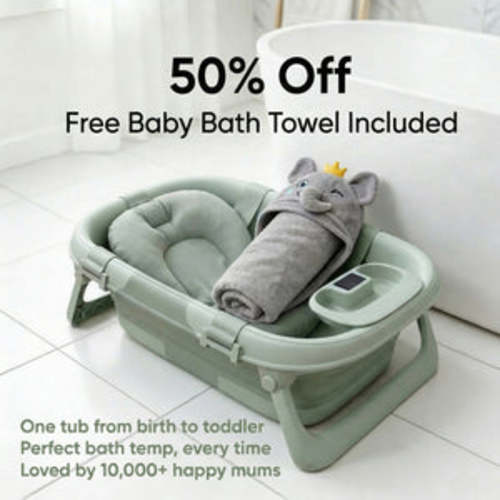 TinyTub - Foldable baby bath – TinyTub Co.