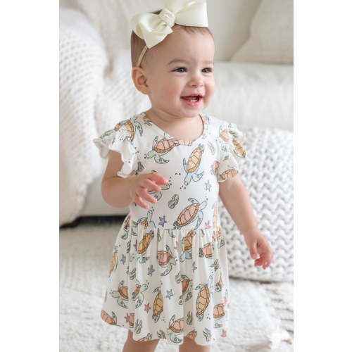 Sleeveless Twirl Bodysuit | Turtley Rad