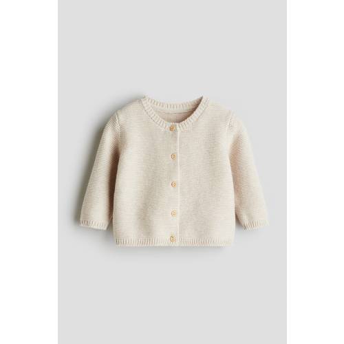 Light beige Knit Cardigan for kids | H&M US