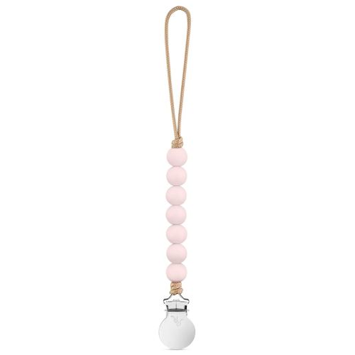 Ryan & Rose Pacifier Clip Georgia - Silicone Pacifier Clip Baby boy Baby Girl Binky paci Clip Baby Pacifier Holder binkie Clip Binky Clips Newborn Baby Care Baby Pacifier Clip (Pink)