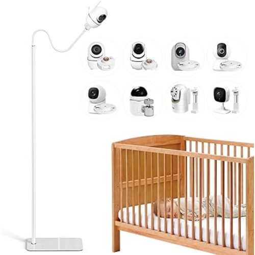 Baby Monitor Floor Stand, Adjustable Height Baby Monitor Holder Mount