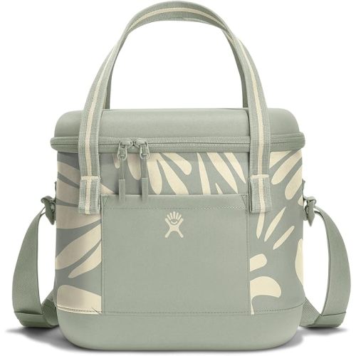 Hydro Flask Cooler Bag - Insulated Portable Soft Cooler - 12 L Capacity in Botanical Bliss Agave