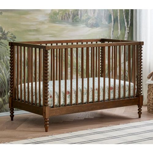 Chris Loves Julia Turned Wood Convertible Crib | Pottery Barn Kids