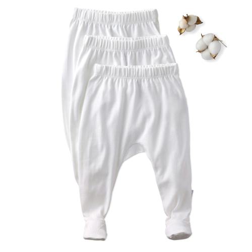 FALLON 3-Pack Footed Baby Pants