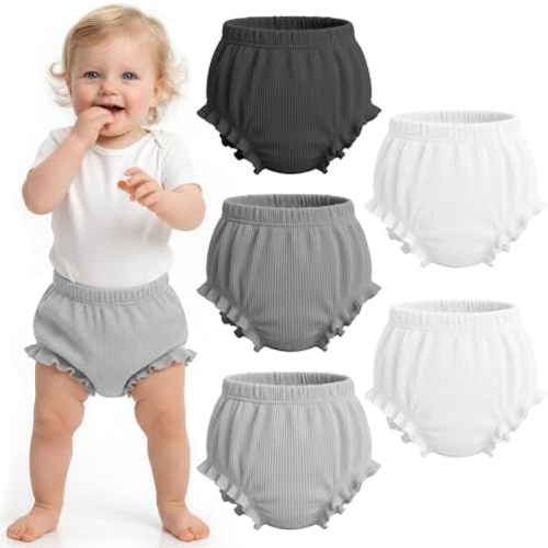 5 Pack Baby Girls Bloomers