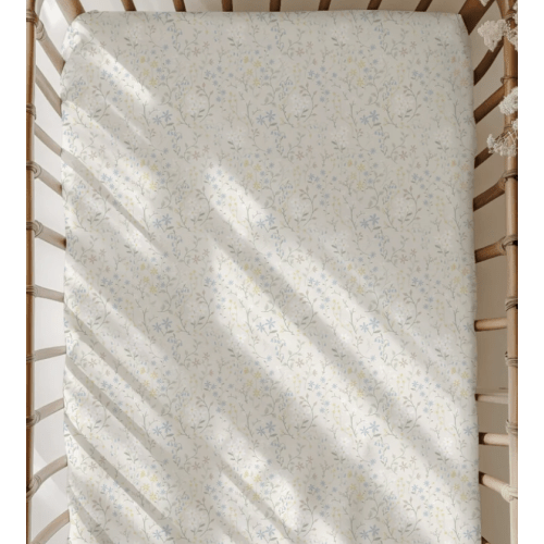 Modal Crib Sheet - Lennon Florals AG x Kennedy Stidham