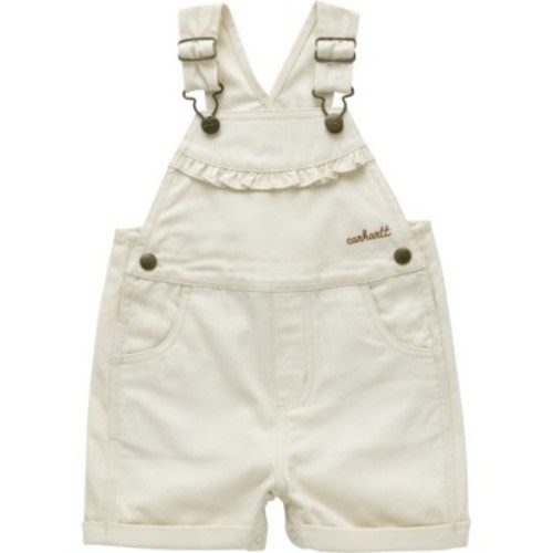 Baby Carhartt Canvas Ruffle Shortall