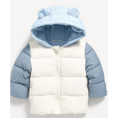 Water-Resistant Hooded Critter Puffer Jacket for Baby | Old Navy