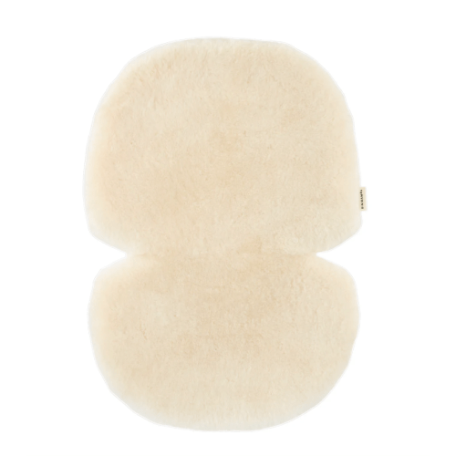 BINIBAMBA - Sheepskin for Stroller and Bassinet - 68x44 cm - Milk | Smallable