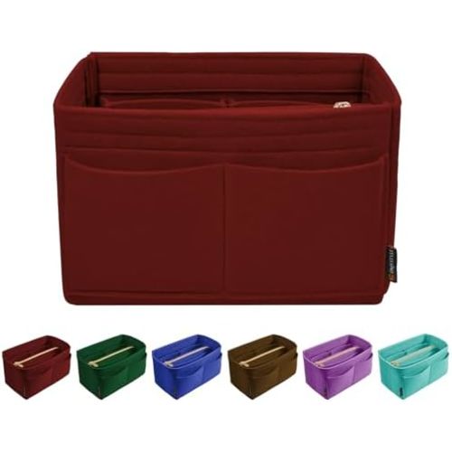 OMYSTYLE Purse Organizer Insert, Felt Tote Bag Organizer Insert with 5 Sizes, Handbag Dividers for Inside Purse, Compatible with Longchamp, Neverful, Speedy and More