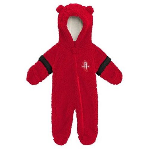 NBA Houston Rockets Newborn Faux Fur Bodysuit - 3-6 Months