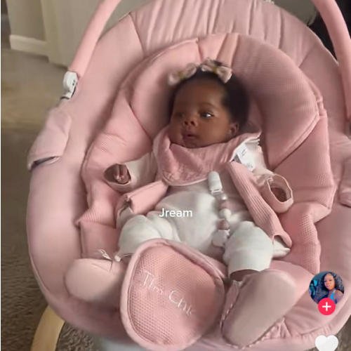 Pink Baby Swing for Infants to Toddler| Portable Infant Swing , Rocker for Newborn with 5 Speeds, 5-Point Harness for Baby Boy Girl Swing with Music - TikTok Shop