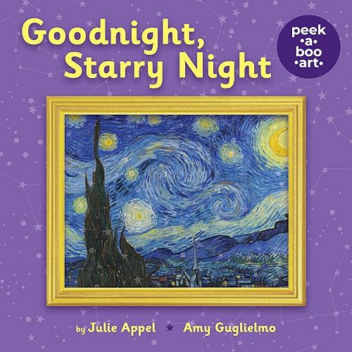 Goodnight, Starry Night (Peek-a-Boo Art) Hardcover – Illustrated, October 15, 2019