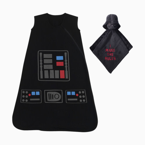 Lambs & Ivy Star Wars Darth Vader Wearable Blanket & Lovey Gift Set