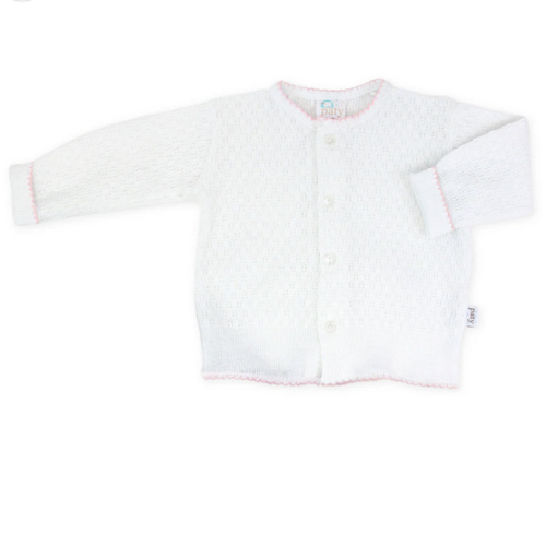 Paty Knit Baby Cardigan Sweater in White – Original Paty Sweater - PatyInc