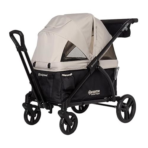 Baby Trend Navigator 2-in-1 Stroller Wagon, Desert Tan