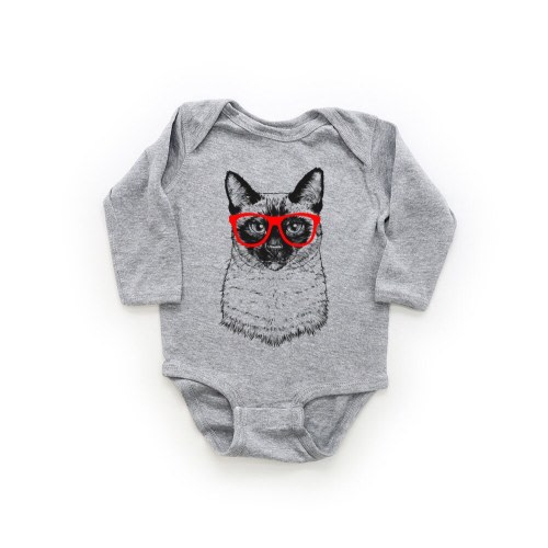 Siamese Cat Baby Bodysuit, Cat Baby Clothes, Baby Boy Outfit, Girl Shirt, Funny Baby Shower Gift, Toddler Kids Tshirt Youth Tee