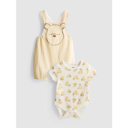 0-18mths | Disney’s Winnie the Pooh Bodysuit and Overalls Newborn Set