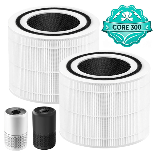 CCXRONECCKJ, Air Purifier Filter, 7.5" x 7.5" x 5.7", Pack of 2