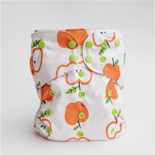 Food: Essentials Pocket Cloth Diaper with Athletic Wicking Jersey, Grows with your Baby
