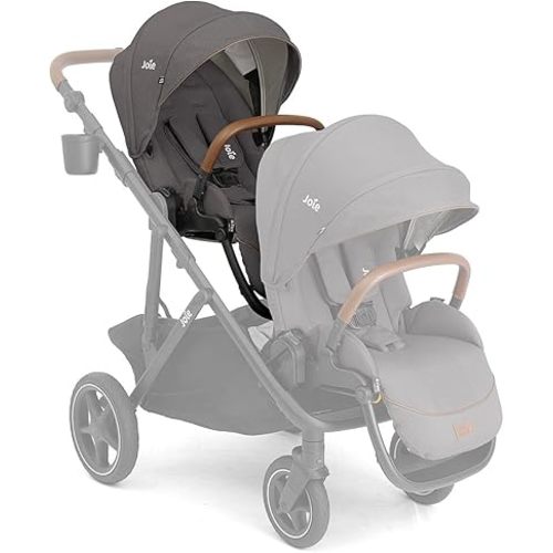 Chive Sibling Seat for Chive All-in-One Convertible Single-to-Double Modular Stroller with 20+ Customizable Modes, Suspension & All-Terrain Wheels, Expandable UPF 50+ Canopy (Thunder)