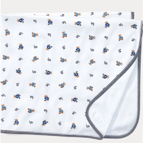 Polo Bear Cotton Blanket