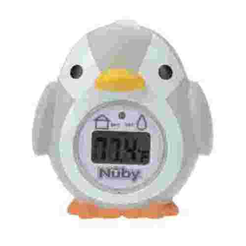 Nuby Floating Penguin Bath and Room Digital Thermometer
