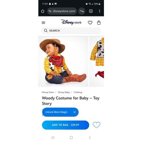 Woody Costume for Baby – Toy Story | Disney Store