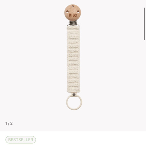 Dummy Clip Knitted - Ivory