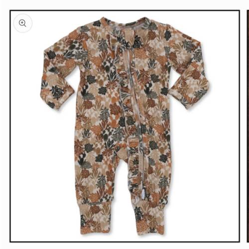 Fall Cactus-Ruffled-Folding Feet Jammies – Cowkid Clothing Company