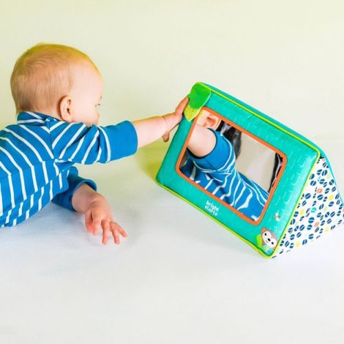 Bright Stars Sit and See Safari Floor Mirror