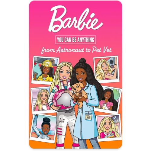 Yoto Barbie You Can Be Anything: from Astronaut to Pet Vet – Kids Audio Card for Use with Player & Mini All–in–1 Audio Device, Screen–Free Listening, Fun Playtime, Bedtime & Travel Stories, Ages 3+