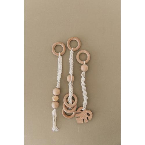 Macrame Hanging Toys - Macrame Baby Mobile - Boho Nursery Decor