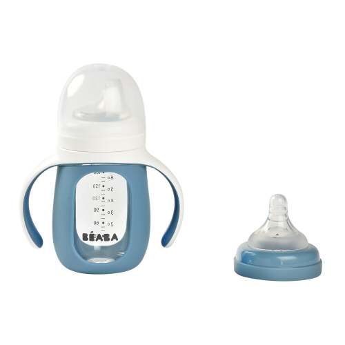 2-in-1 Glass Training Bottle