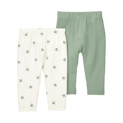 Baby 2-Pack PurelySoft Pull-On Pants - Carter's | Carter's