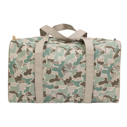 Camo Print Duffle Bag
