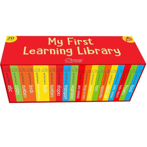 My First Complete Learning Library: Boxset of 20 Board Books Gift Set for Kids