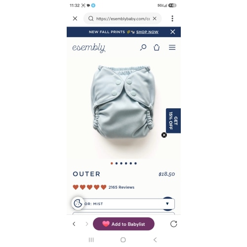 Cloth Diaper Waterproof Covers - Esembly Baby